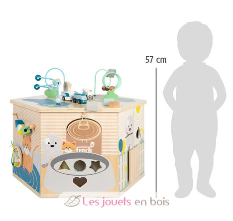 Cube de motricité XXL Animaux domestiques LE12231 Small Foot company 3