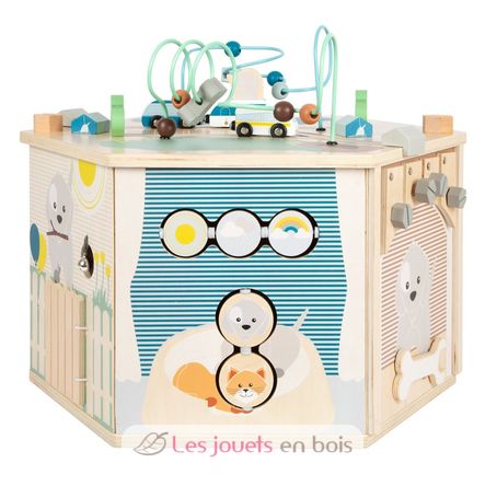 Cube de motricité XXL Animaux domestiques LE12231 Small foot company 13