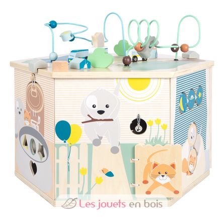 Cube de motricité XXL Animaux domestiques LE12231 Small foot company 12