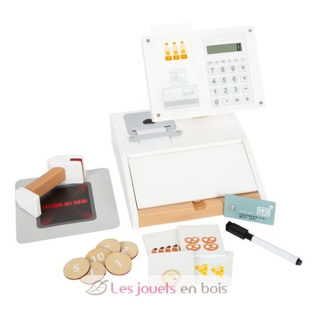 Kids Concept Jouet caisse enregistreuse - blanc (00) 