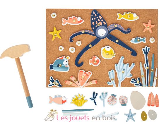 Jeu de clous La mer LE12263 Small foot company 2