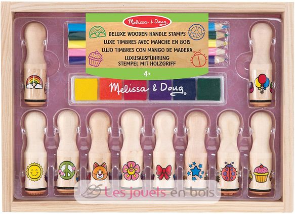 Tampons encreurs 1er age deluxe M&D12306-3942 Melissa & Doug 1