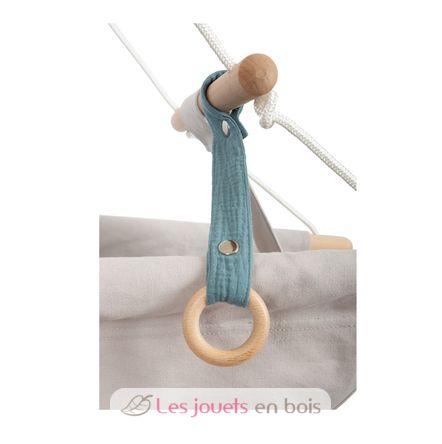 small foot® Potence pour mobile bébé Seaside bois