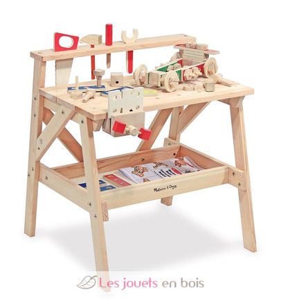 Etabli de projets en bois MD-12369 Melissa & Doug 1