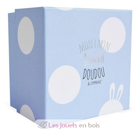 Lapin Bonbon bleu 20 cm DC1238 Doudou et Compagnie 4