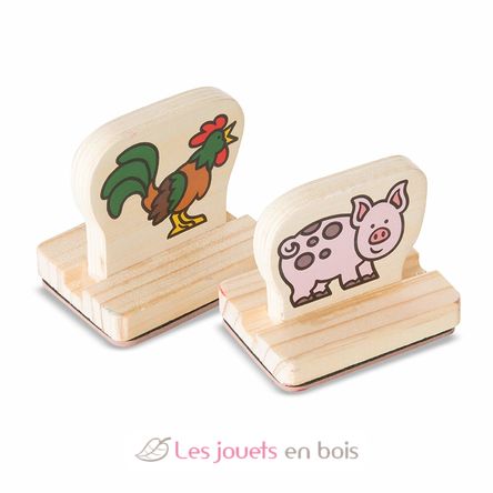 Mes premiers tampons Animaux de la ferme MD12390 Melissa & Doug 3