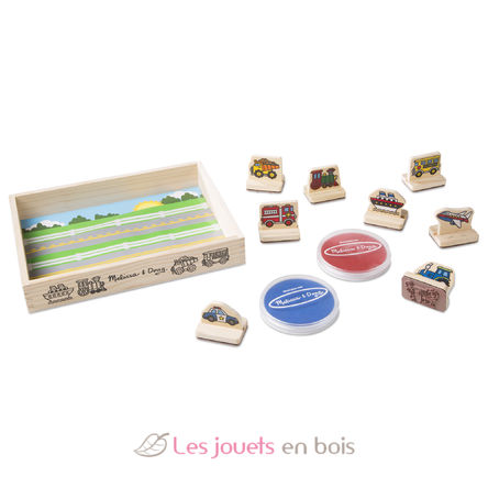 Mes premiers tampons encreurs Véhicules MD12391 Melissa & Doug 4