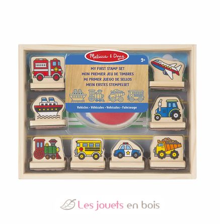 Mes premiers tampons encreurs Véhicules MD12391 Melissa & Doug 1