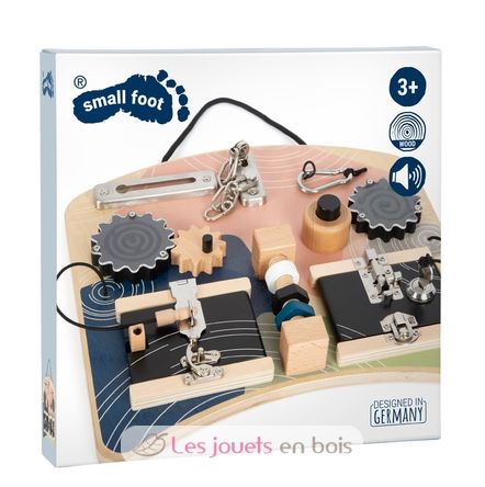 Planche motricité Serrures Rotation LE12392 Small foot company 7