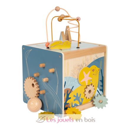 Cube de motricité Seaside LE12393 Small foot company 4