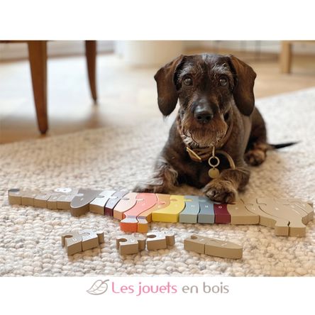 Puzzle de lettres Chien LE12413 Small foot company 2