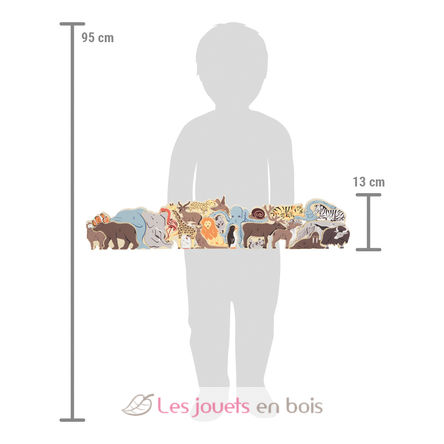 Puzzle de lettres Animaux LE12465 Small foot company 8