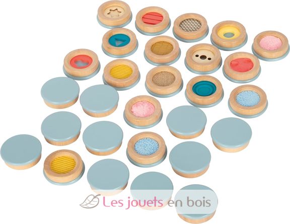 Jeu de mémo tactile Sensory LE12467 Small foot company 2