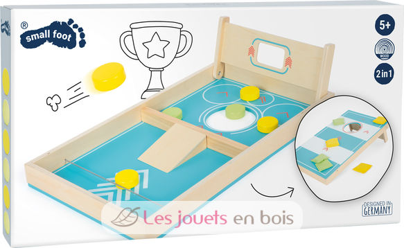 Jeu de Cornhole et de Sling Puck LE12481 Small foot company 10