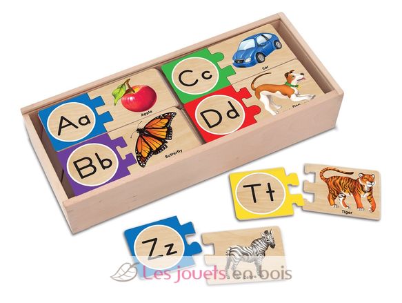 Puzzle Alphabet Anglais MD-12541 Melissa & Doug 1