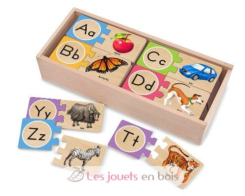 Puzzle Alphabet Anglais MD-12541 Melissa & Doug 2