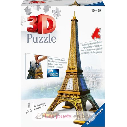 Puzzle 3D Tour Eiffel 216 pcs RAV12556 Ravensburger 6