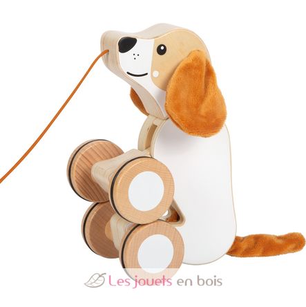 Chien à tirer avec oreilles crépitantes LE12562 Small foot company 2