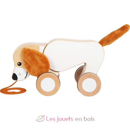 Chien à tirer avec oreilles crépitantes LE12562 Small foot company 7