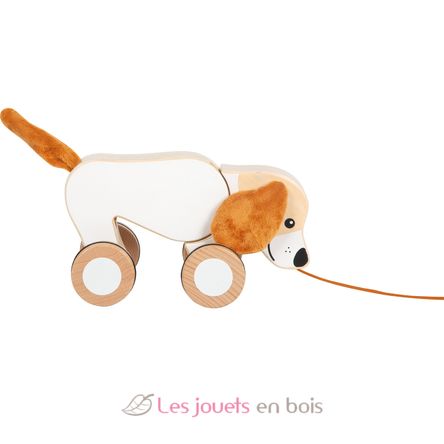 Chien à tirer avec oreilles crépitantes LE12562 Small foot company 8