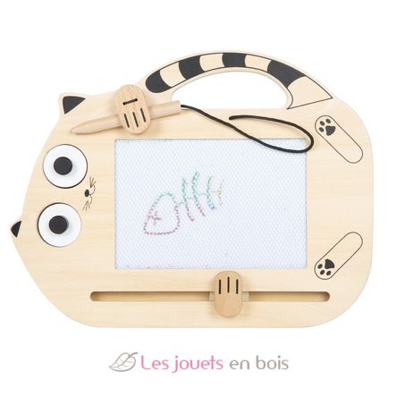 Tableau magique magnétique Chat LE12604 Small foot company 1