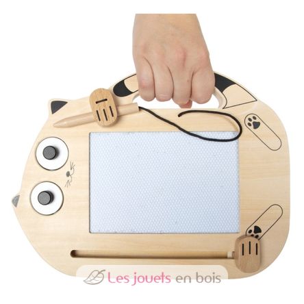 Tableau magique magnétique Chat LE12604 Small foot company 5