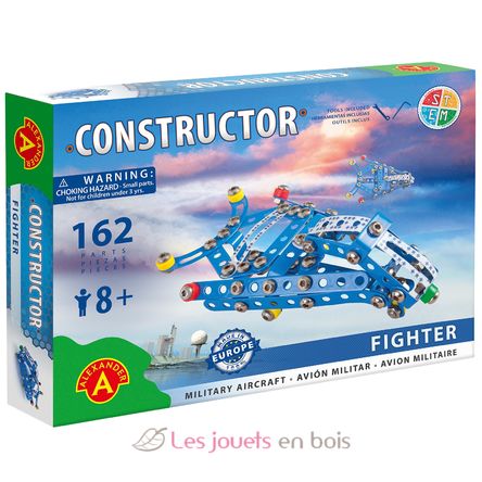Constructor Fighter - Avion militaire AT-1264 Alexander Toys 2