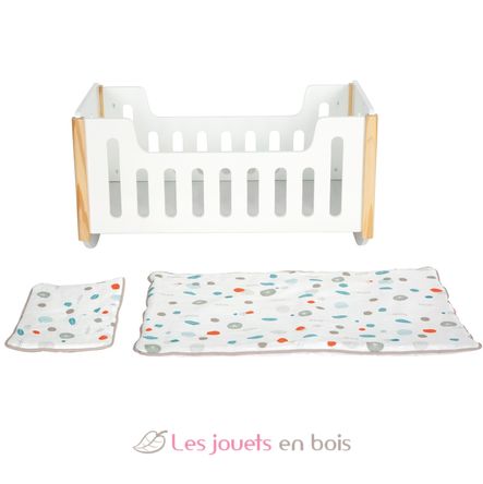 Lit de poupée à bercer Little Button LE12660 Small foot company 3