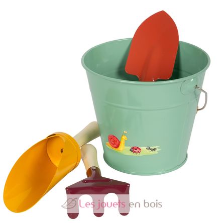 Set d'outils avec seau Tiny Garden LE12665 Small Foot company 7