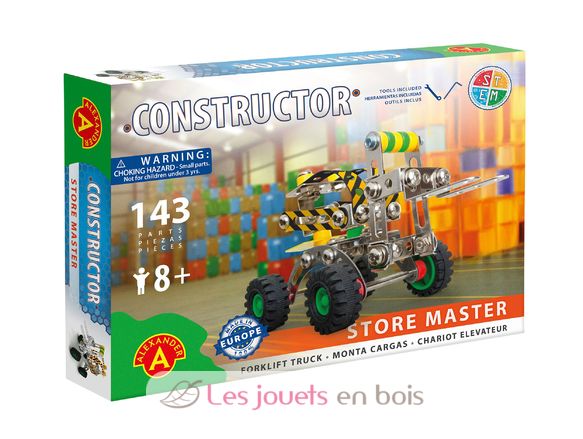 Constructor Store Master - Chariot élévateur AT-1268 Alexander Toys 1