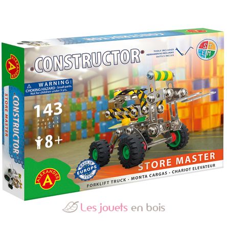 Constructor Store Master - Chariot élévateur AT-1268 Alexander Toys 2