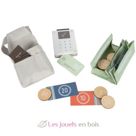 Ensemble de pizzeria en bois LE12696 Small Foot company 9