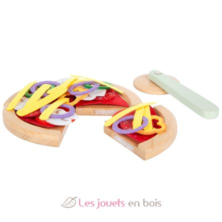 Ensemble de pizzeria en bois LE12696 Small Foot company 8