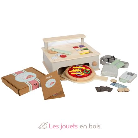 Ensemble de pizzeria en bois LE12696 Small Foot company 12