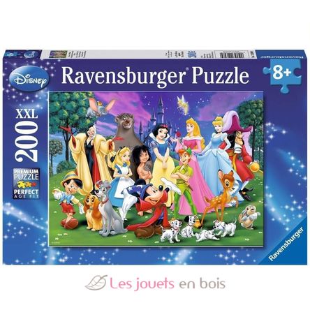 Puzzle Grands personnages Disney 200 pcs XXL RAV-12698 Ravensburger 1