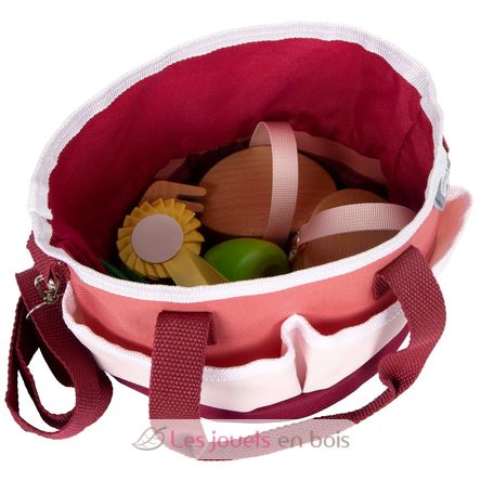 Kit de soins pour chevaux avec sac rouge LE12705 Small Foot company 2