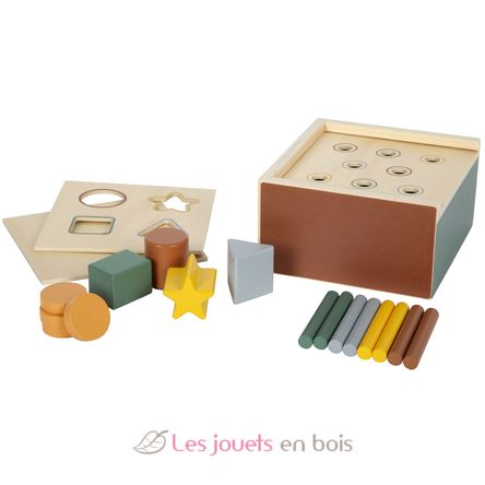 Jeu d'encastrement Montessori LE12743 Small Foot company 1