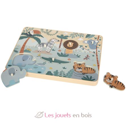 Puzzle sonore Safari LE12755 Small Foot company 2