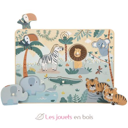 Puzzle sonore Safari LE12755 Small Foot company 3