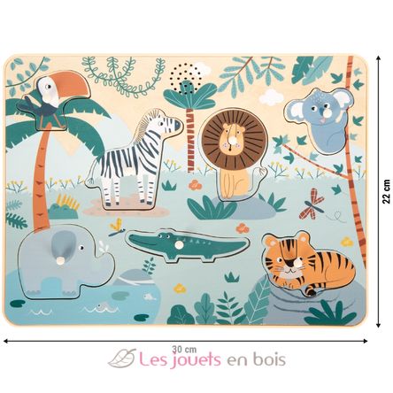 Puzzle sonore Safari LE12755 Small Foot company 4