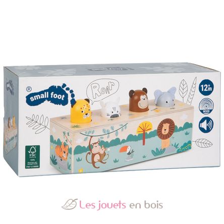 Jeu à pression avec cris des animaux Safari LE12757 Small Foot company 6