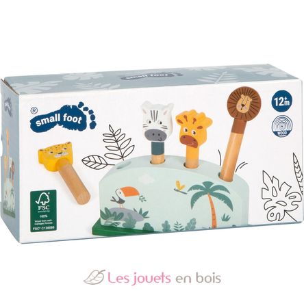Pop-up animaux sauteurs Safari LE12758 Small Foot company 7