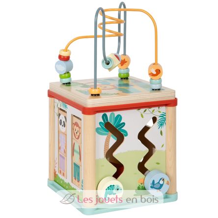 Cube de motricité Jungle Friends LE12765 Small Foot company 2
