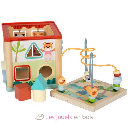 Cube de motricité Jungle Friends LE12765 Small Foot company 6