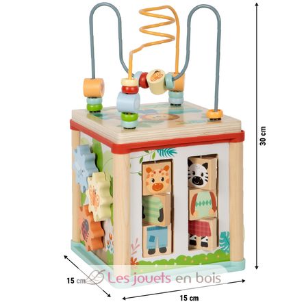 Cube de motricité Jungle Friends LE12765 Small Foot company 7