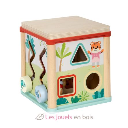 Cube de motricité Jungle Friends LE12765 Small Foot company 8