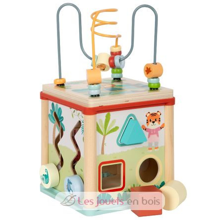 Cube de motricité Jungle Friends LE12765 Small Foot company 1