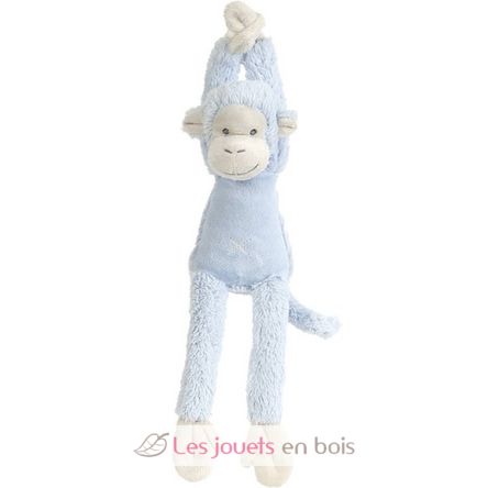 Peluche musicale Lapin Richie bleu HH-130163 Happy Horse 1