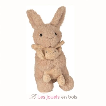 Emile le lapin en peluche et son bébé EG130557 Egmont Toys 1