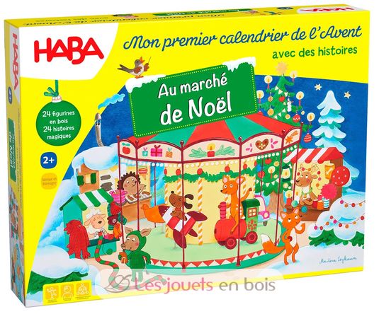 Mon premier calendrier de l'Avent - Marché de Noël HA1306266002 Haba 1